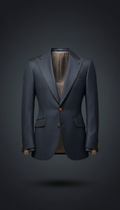 Graphite Tailored Statement Jacket